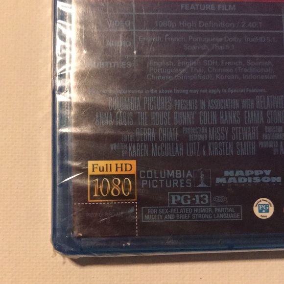 The House Bunny Blu-Ray Disc (+ BD Live) - New In Pkg - Picture 3 of 6